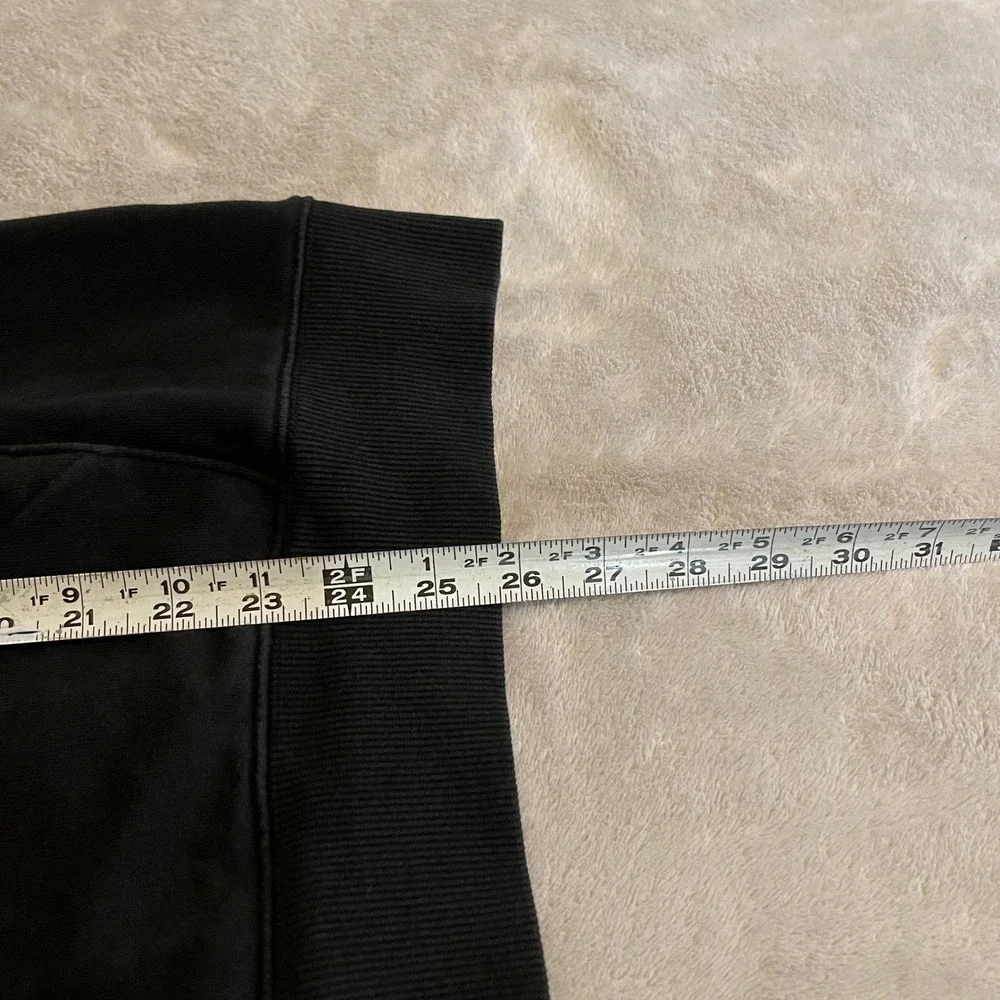Vintage Y2K Adidas Mens 2X Full Zip Hoodie Black Logo‎ Sleeve Sweatshirt Sweater
